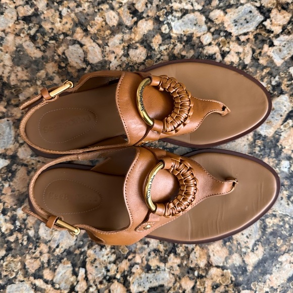 See By Chloe Women Sandals Brown - Picture 4 of 9